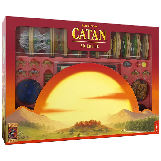 Catan: 3D Editie from 999 Games, NL edition – box