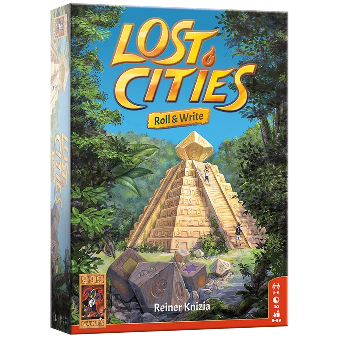 Lost Cities: Roll & Write from 999 Games, NL edition – box