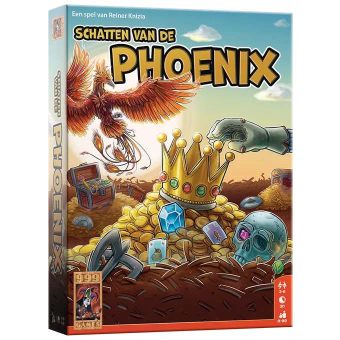 Schatten van de Phoenix from 999 Games, NL edition – box