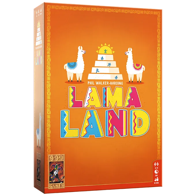 Lamaland from 999 Games, NL edition – box