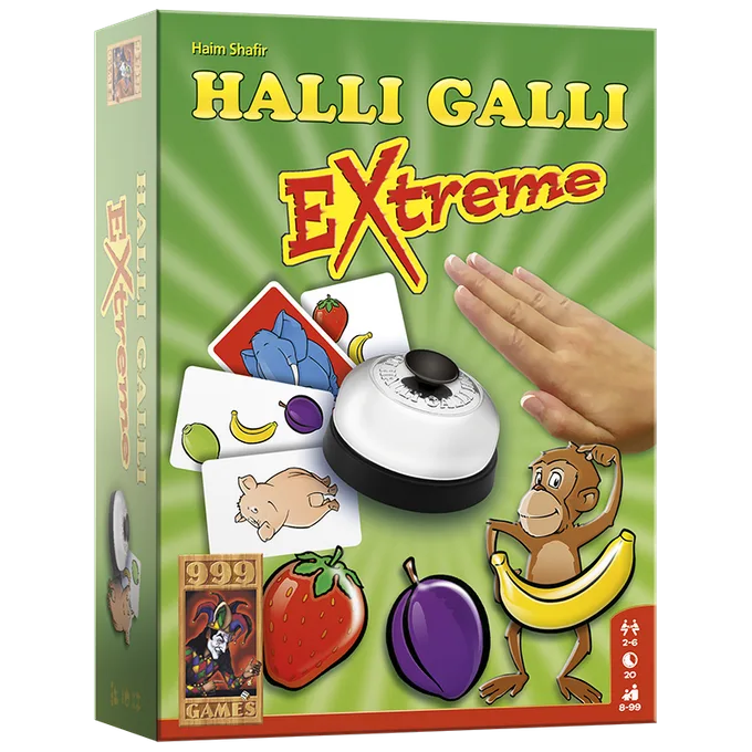 Halli Galli Extreme - Actiespel from 999 Games, NL edition – box