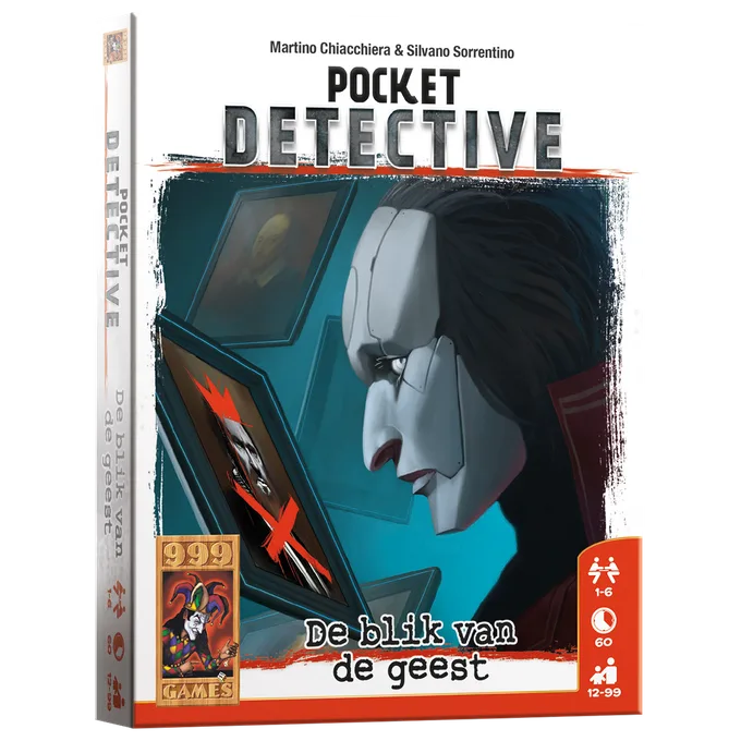 Pocket Detective: De blik van de geest - Breinbreker fra 999 Games, NL-udgave – æske