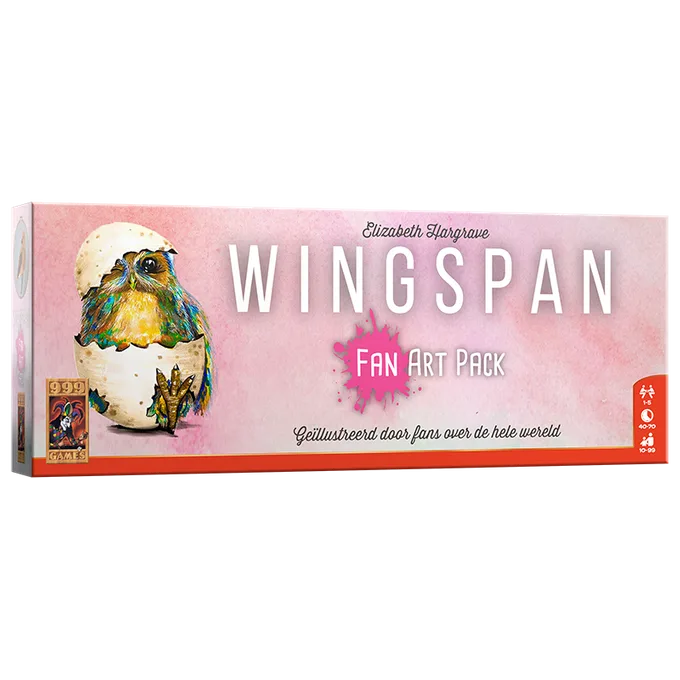 Wingspan Fan Art Pack from 999 Games, NL edition – box