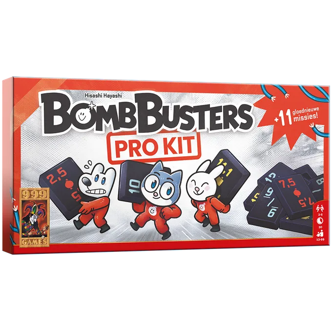 Bomb Busters Pro Kit from 999 Games, NL edition – box