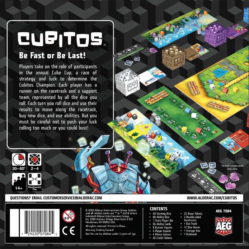 Cubitos - Bordspel - Engelstalige Versie - Alderac Entertainment Group von Alderac Entertainment Group, Ausgabe Multicolor – Schachtel