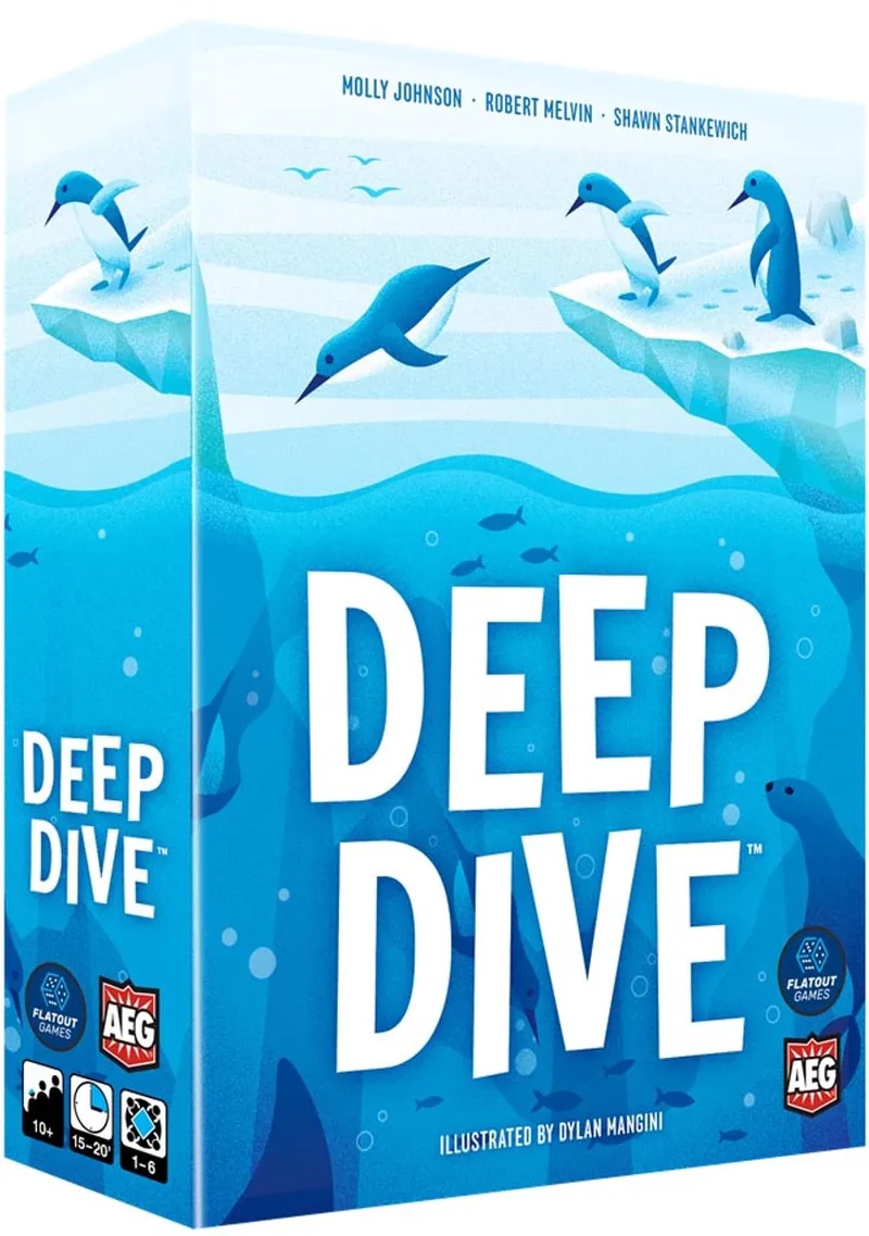 Deep Dive - Kaartspel - Engelstalige Versie - Alderac Entertainment Group van Alderac Entertainment Group – doos