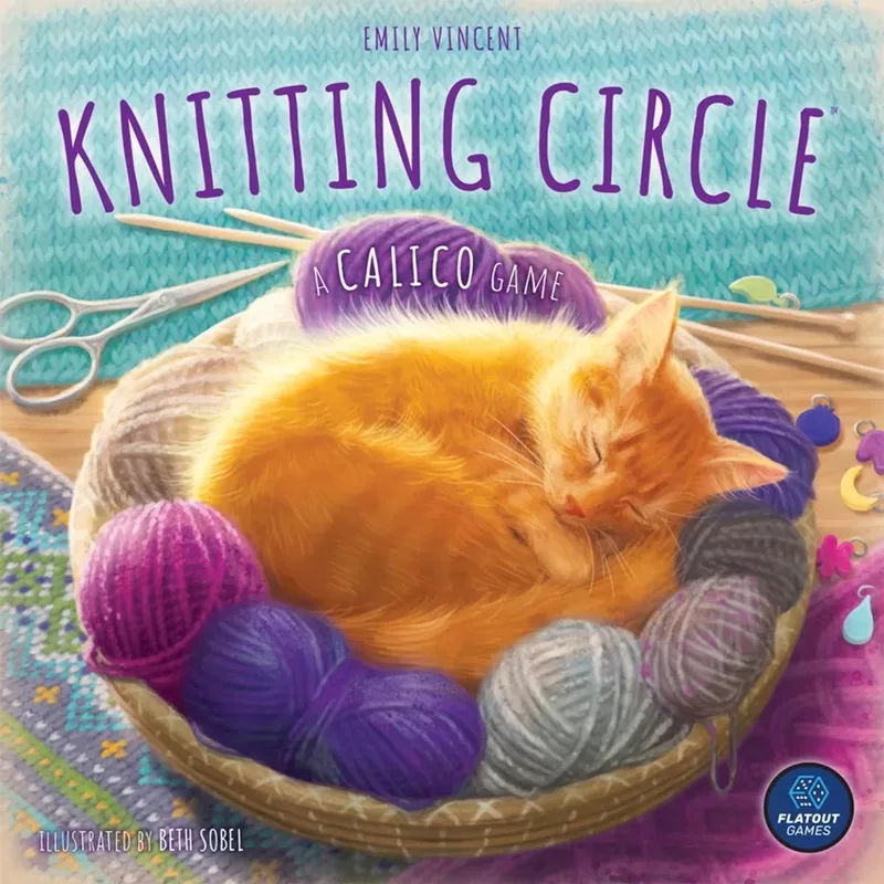 Knitting Circle - Bordspel - Engels - Alderac Entertainment Group de Alderac Entertainment Group – boîte