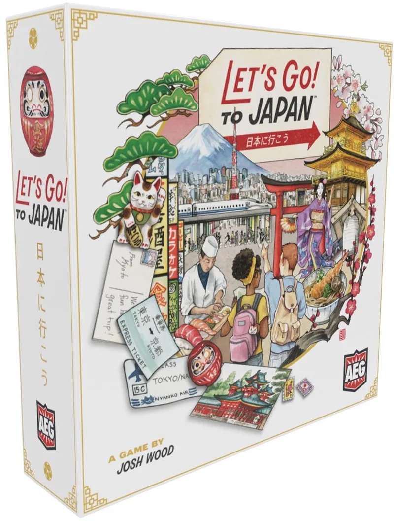 Let's Go! To Japan - Bordspel - Gezelschapsspel - Familiespel - Engels von Alderac Entertainment Group – Schachtel