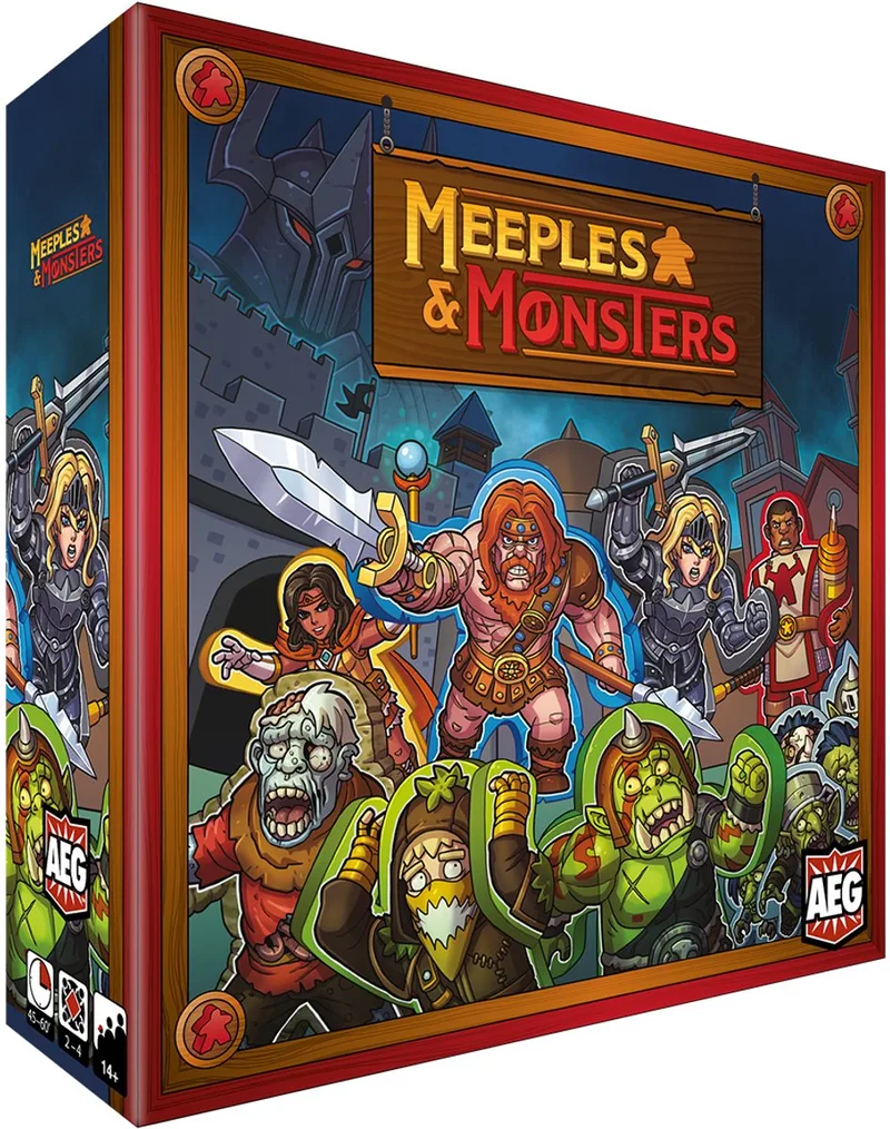 Meeples & Monsters från Alderac Entertainment Group – kartong
