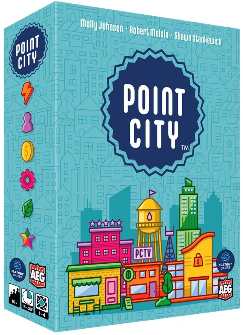 Point City - Kaartspel - Engelstalige Versie - Alderac Entertainment Group from Alderac Entertainment Group – box