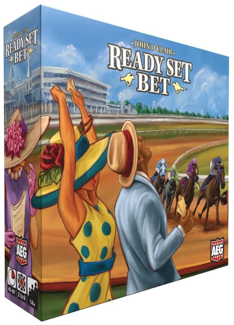 Ready Set Bet - Bordspel - Engelstalige Versie - Alderac Entertainment Group from Alderac Entertainment Group – box