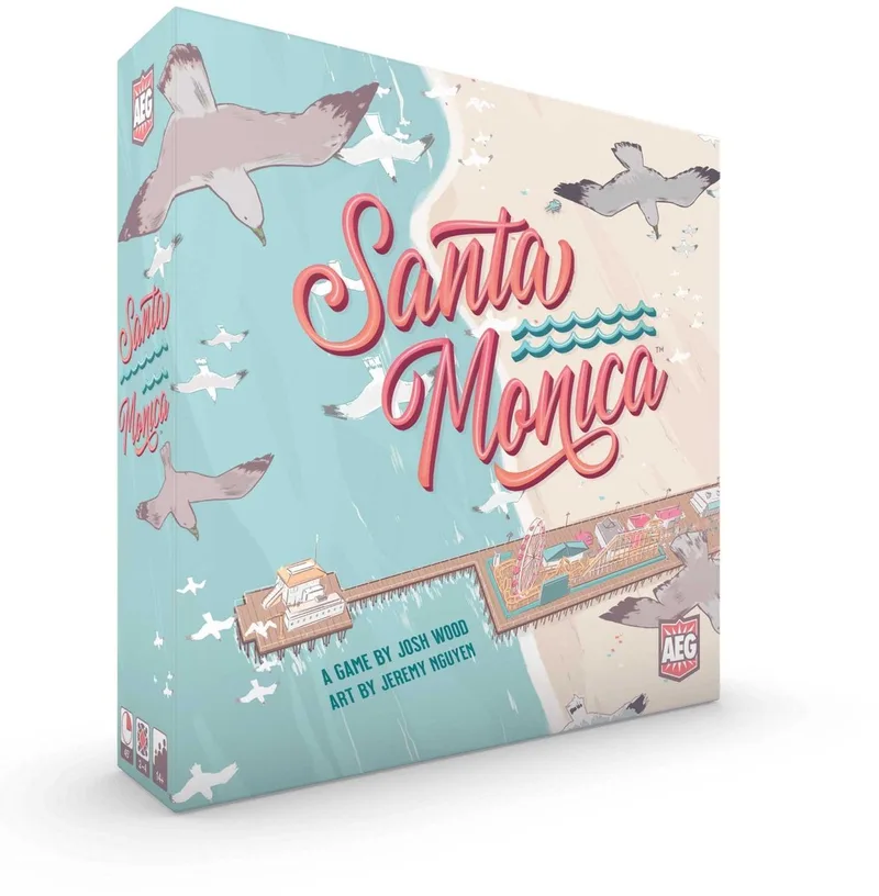 Santa Monica - Bordspel - Engelstalige Versie - Alderac Entertainment Group von Alderac Entertainment Group – Schachtel