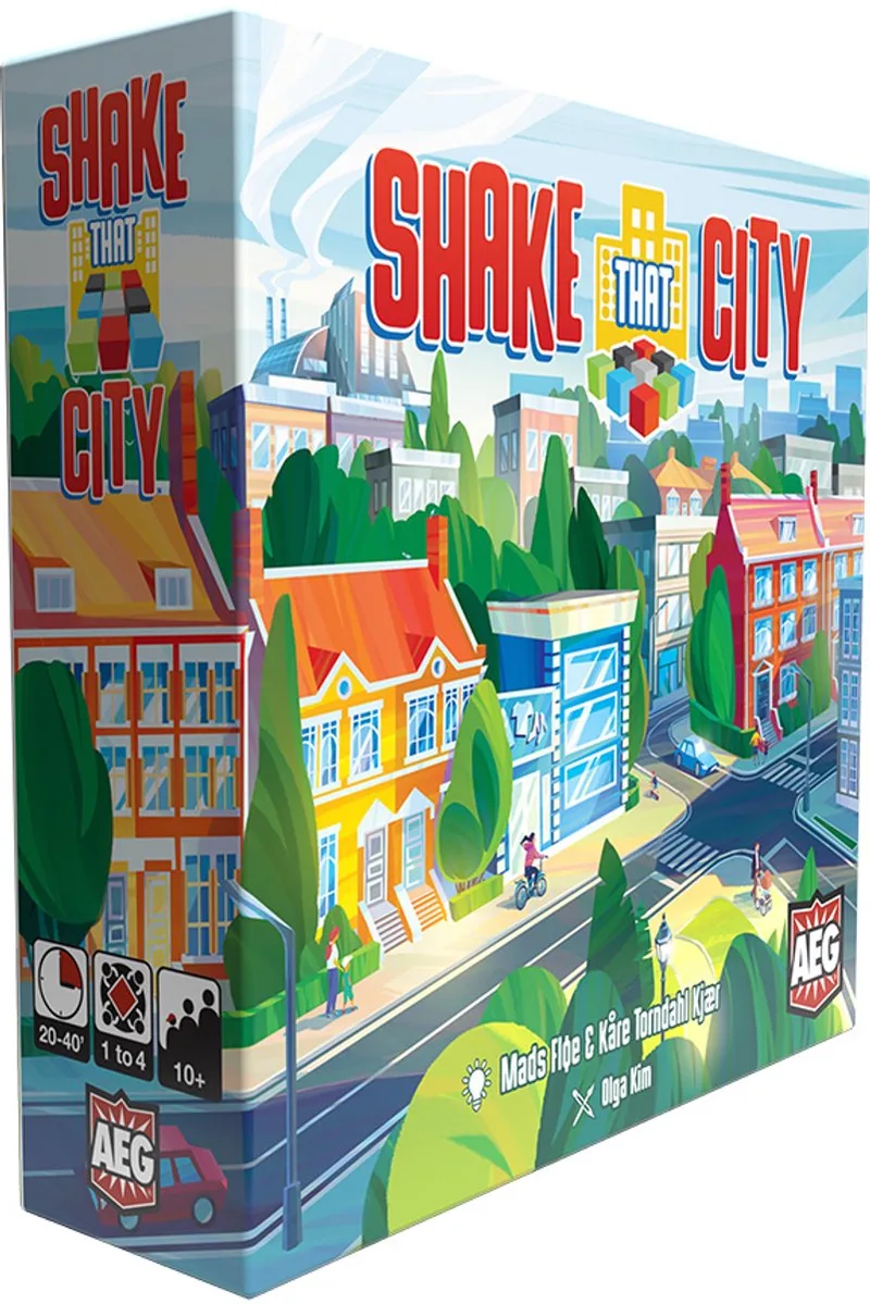 Shake that City - Bordspel - Engels fra Alderac Entertainment Group – æske