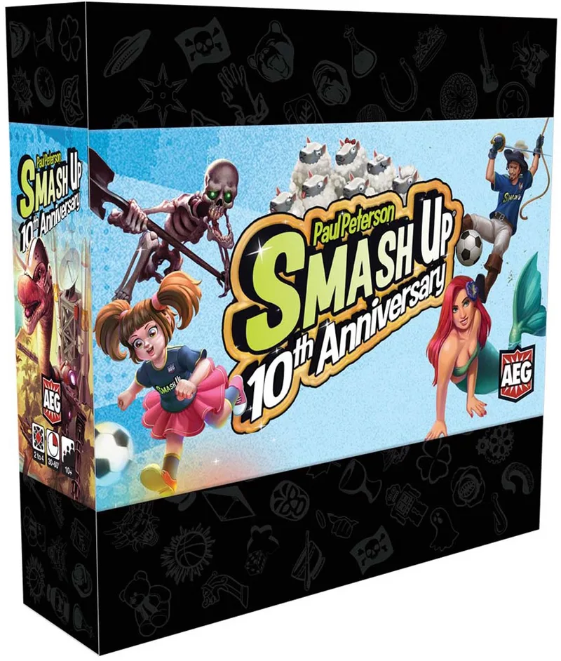 Smash Up: 10th Anniversary Set - Kaartspel (ENG) van Alderac Entertainment Group – doos