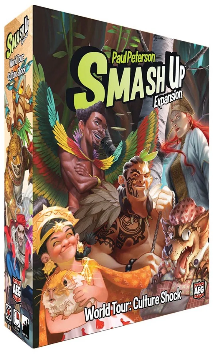 Smash Up: World Tour Culture Shock from Alderac Entertainment Group – box