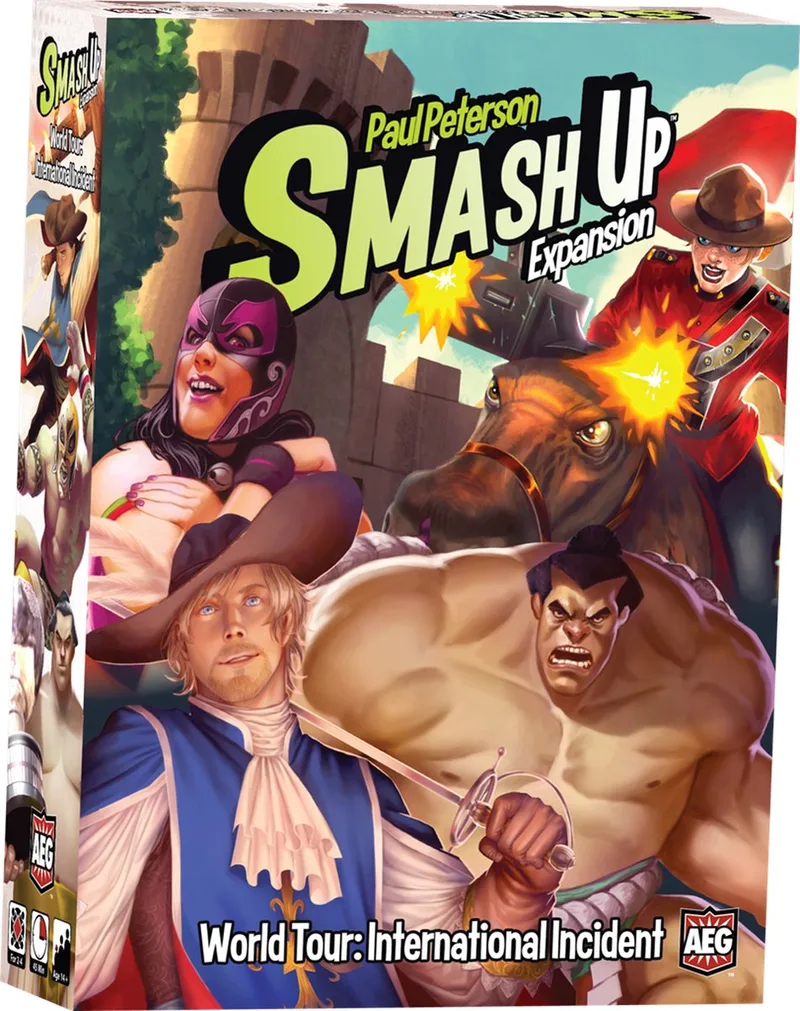 Smash Up: World Tour international Incident van Alderac Entertainment Group – doos