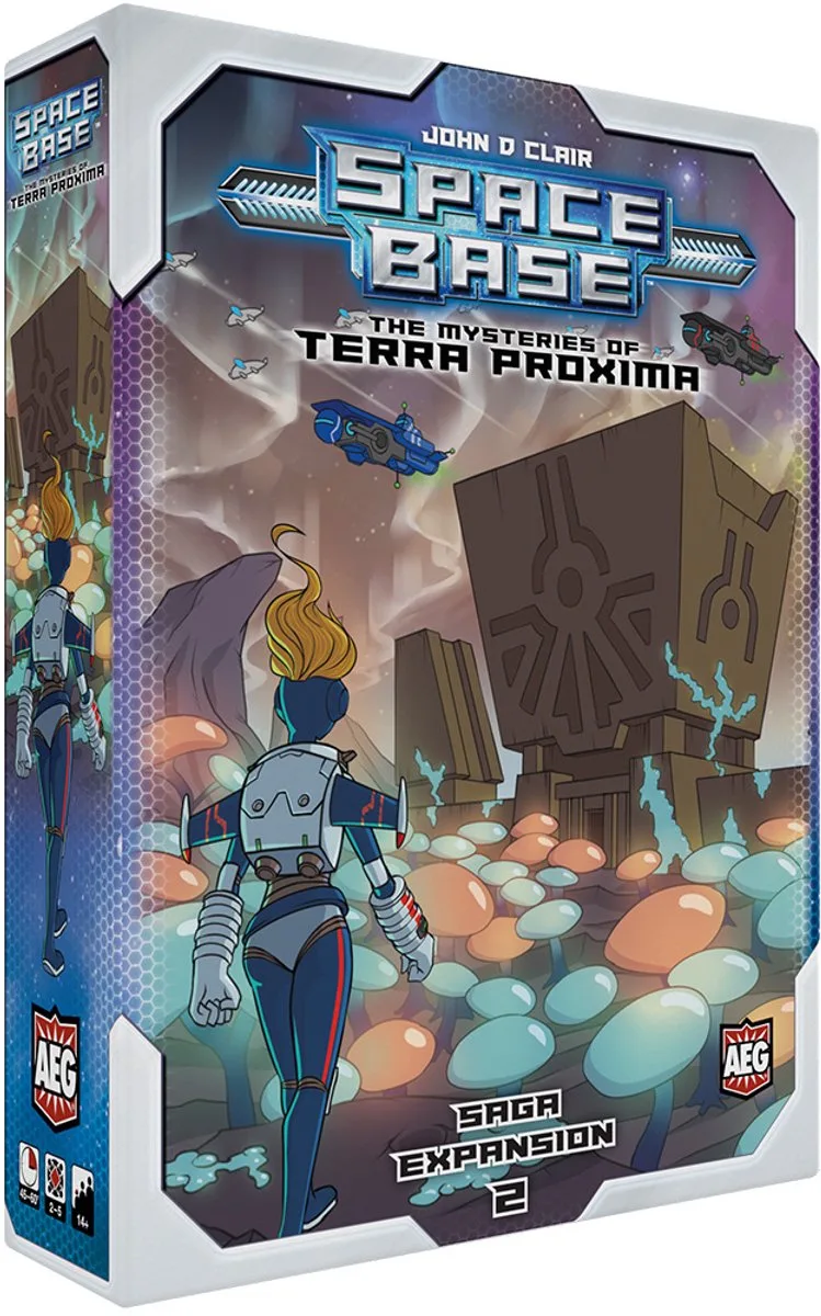 Space Base: Mysteries of Terra Proxima - Uitbreiding - Bordspel - Dobbelspel - Engelstalig von Alderac Entertainment Group – Schachtel