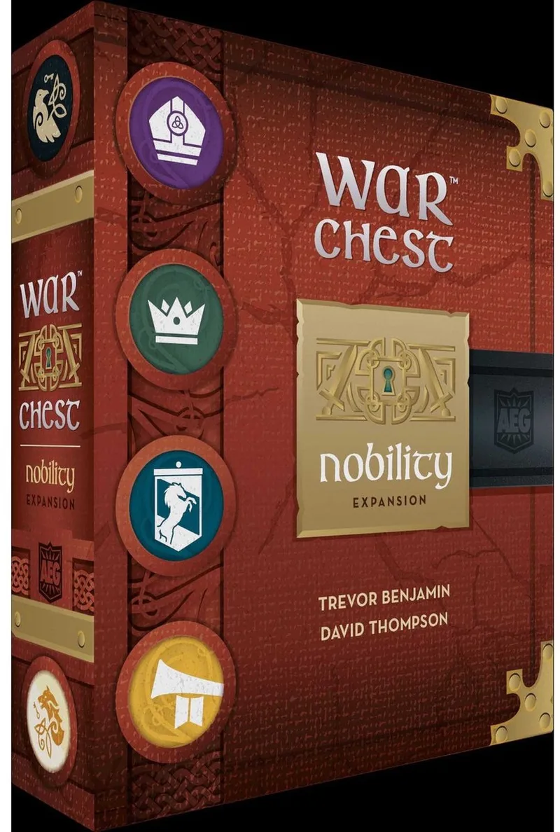 War Chest: Nobility - Bordspel - Uitbreiding - Engelstalige Versie - Alderac Entertainment Group von Alderac Entertainment Group – Schachtel