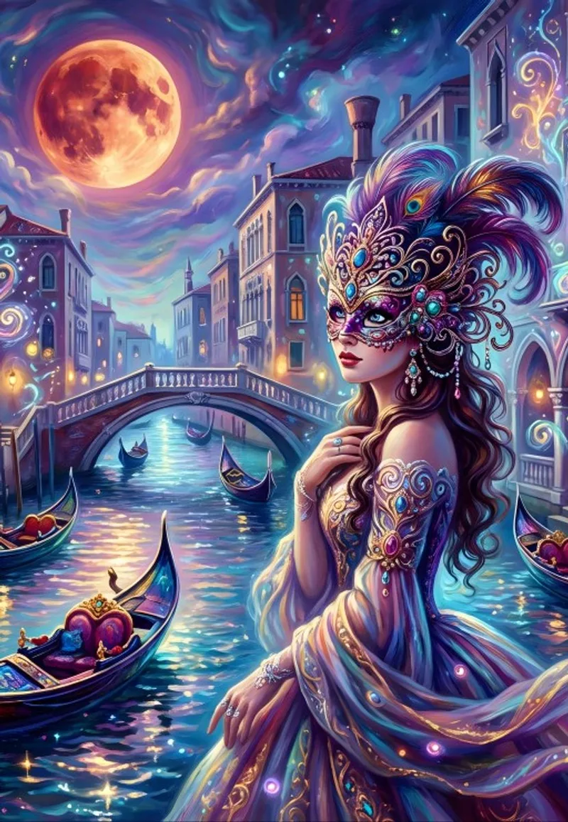 legpuzzel Magical Venice 1000 stukjes karton. from Alipson Puzzle, Multicolour edition – box
