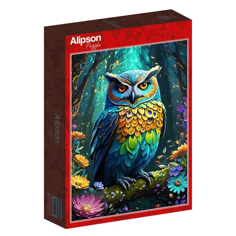 Puzzle Blue Owl - 500 à 999 pièces van Alipson Puzzle – doos 2 van 2