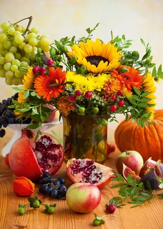 Puzzle Bouquet d'Automne - 1000 pièces from Alipson Puzzle – box 1 of 2
