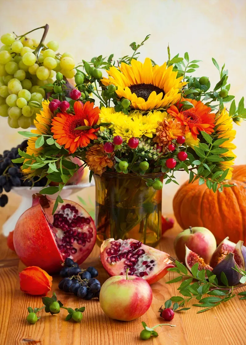 Puzzle Bouquet d'Automne - 1000 pièces from Alipson Puzzle – box 1 of 2
