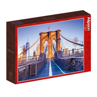 Puzzle Brooklyn, New York - 1000 pièces de Alipson Puzzle – boîte 2 sur 2