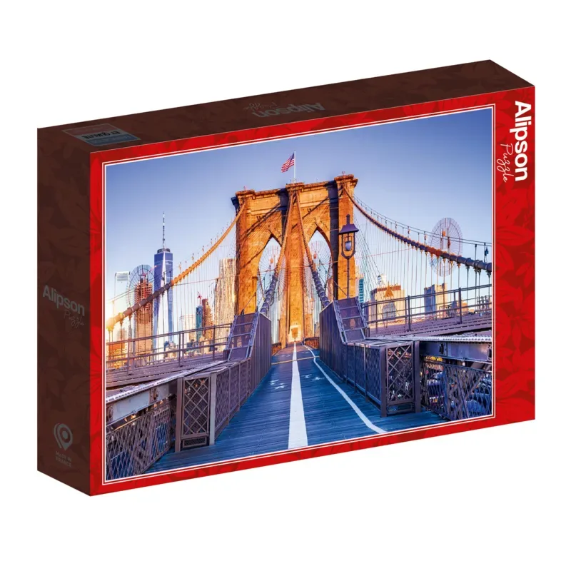 Puzzle Brooklyn, New York - 1000 pièces de Alipson Puzzle – boîte 2 sur 2