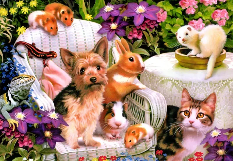 Puzzle Buds and Bloom - 1000 pièces from Alipson Puzzle – box 1 of 2