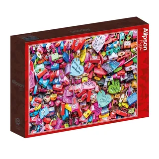 Puzzle Cadenas d'Amour - 1000 pièces van Alipson Puzzle – doos 2 van 2