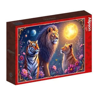 Puzzle Cosmos Félin - 1000 pièces from Alipson Puzzle – box 2 of 2
