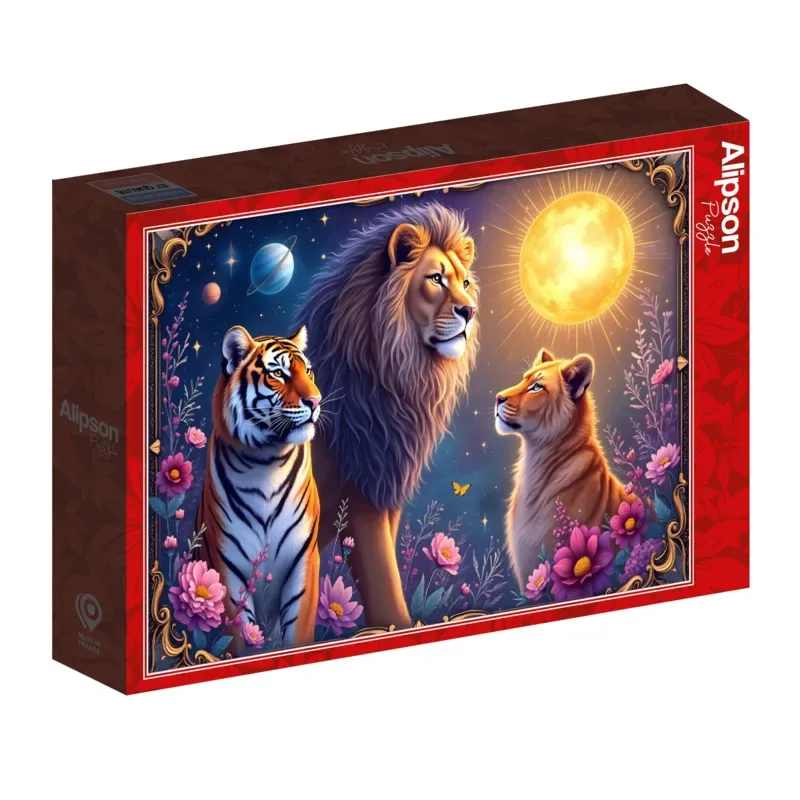 Puzzle Cosmos Félin - 1000 pièces from Alipson Puzzle – box 2 of 2