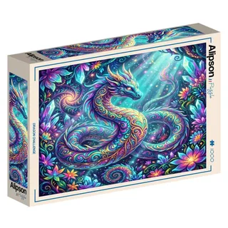 Puzzle Dragon Challenge - 1000 pièces van Alipson Puzzle – doos 2 van 2
