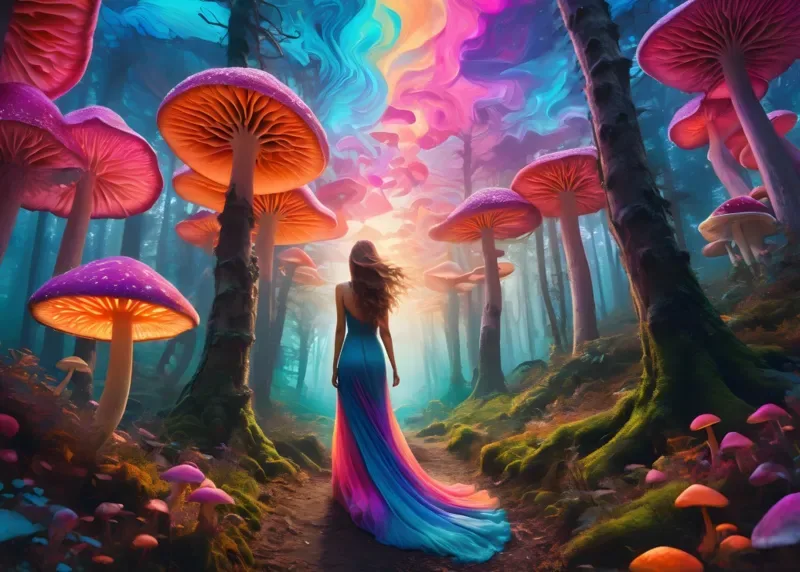 Puzzle Fantaisie Forestière - 500 à 999 pièces von Alipson Puzzle – Schachtel 1 von 2