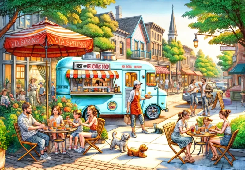 Puzzle Fast and Delicious Food - 1000 pièces from Alipson Puzzle – box