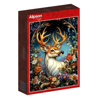 Puzzle Fenruil - Conte du Roi de l'Hiver - 1000 pièces von Alipson Puzzle – Schachtel 2 von 2
