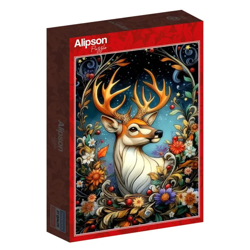Puzzle Fenruil - Conte du Roi de l'Hiver - 1000 pièces von Alipson Puzzle – Schachtel 2 von 2