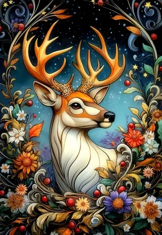 Puzzle Fenruil - Conte du Roi de l'Hiver - 1000 pièces von Alipson Puzzle – Schachtel 1 von 2