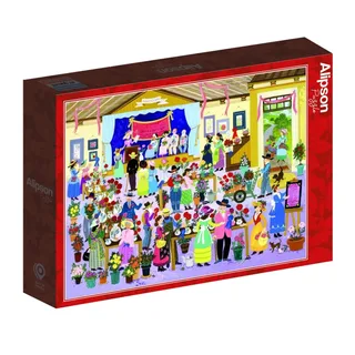 Puzzle Festival de la Rose - 1500 pièces von Alipson Puzzle – Schachtel 2 von 2