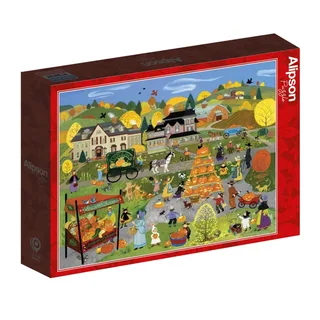 Puzzle Festival Jack O'Lantern - 1000 pièces de Alipson Puzzle – boîte 2 sur 2