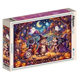Puzzle Fête d'Halloween - 1000 pièces from Alipson Puzzle – box 2 of 2