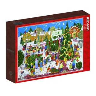 Puzzle Fête de l'Arbre de Noël - 1000 pièces from Alipson Puzzle – box 2 of 2