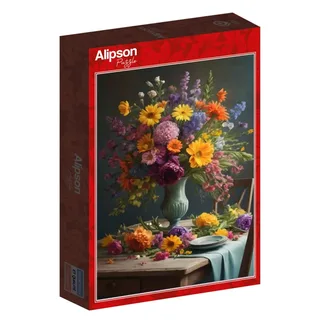 Puzzle Flower Bouquet - 1000 pièces de Alipson Puzzle – boîte 2 sur 2