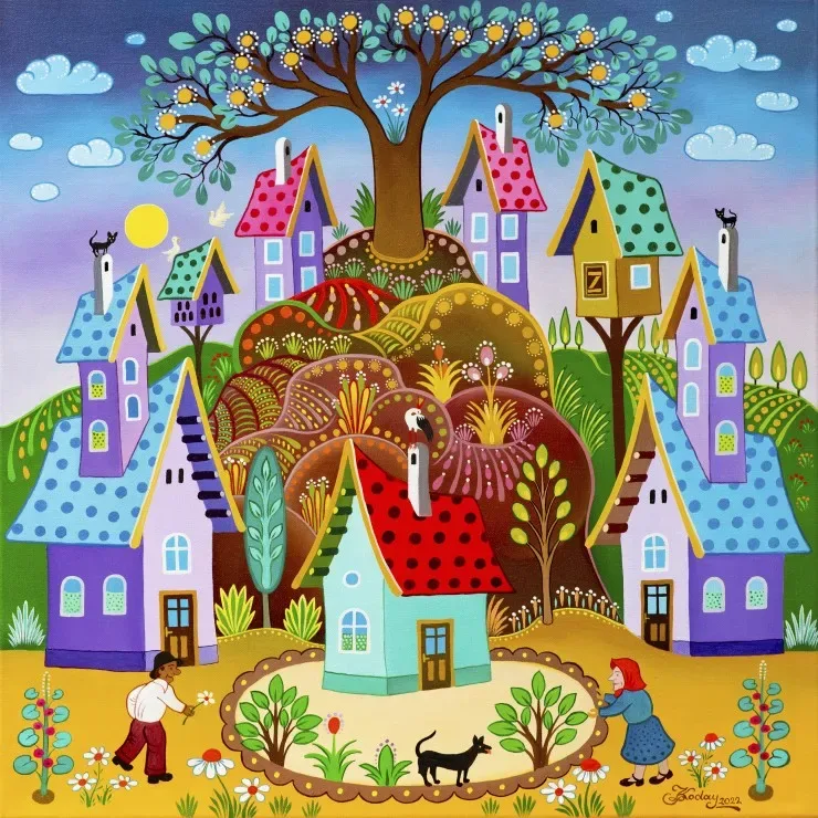 Puzzle Jardin Magique Partagé - 1000 pièces from Alipson Puzzle – box 1 of 2