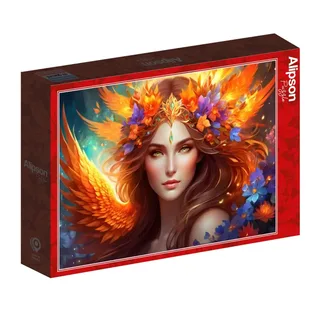 Puzzle La Femme Mystérieuse - 1000 pièces from Alipson Puzzle – box 2 of 2