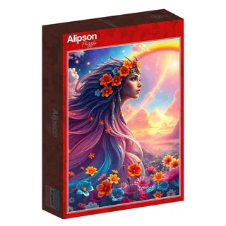 Puzzle La fille Arc-en-Ciel - 500 à 999 pièces from Alipson Puzzle – box 2 of 2