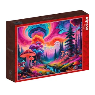 Puzzle La Forêt aux Champignons - 1000 pièces from Alipson Puzzle – box 2 of 2