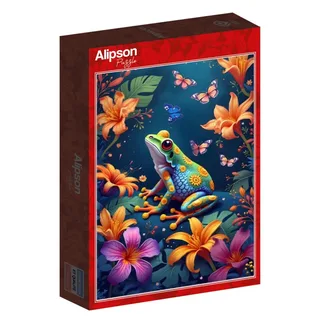 Puzzle La Grenouille et le Bal des Papillons - 1000 pièces de Alipson Puzzle – boîte 2 sur 2
