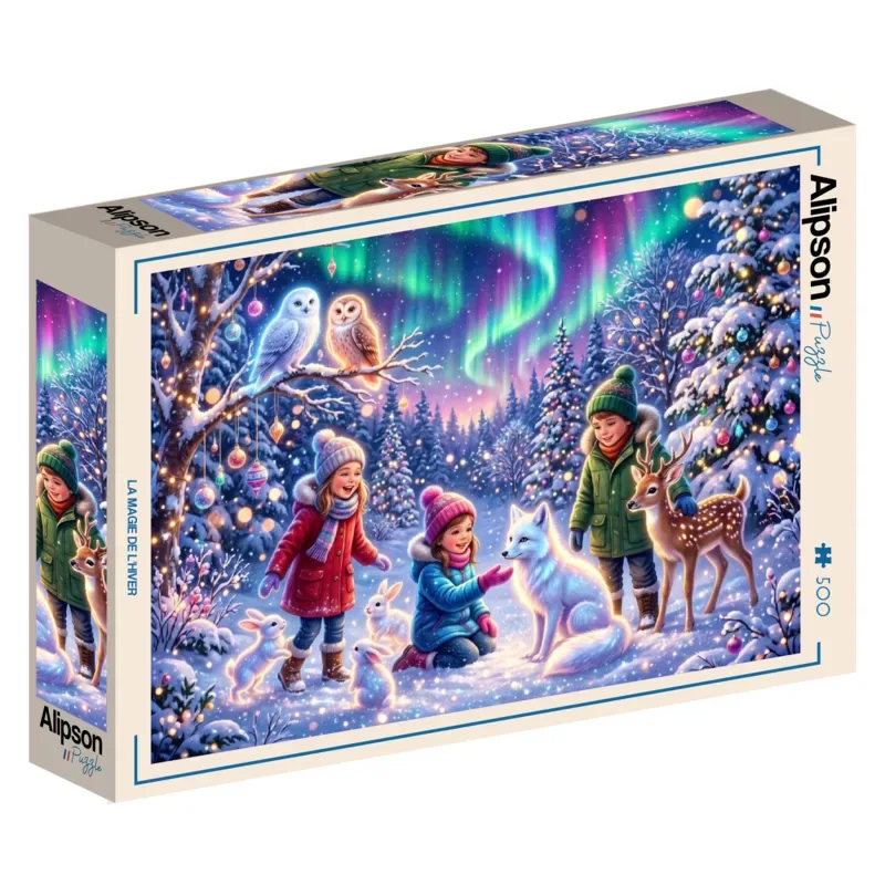 Puzzle La Magie de l'Hiver - 500 à 999 pièces from Alipson Puzzle – box 2 of 2