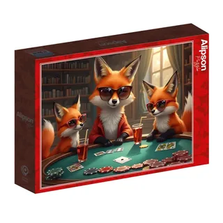 Puzzle Le Bluff des Renards - 500 à 999 pièces van Alipson Puzzle – doos 2 van 2